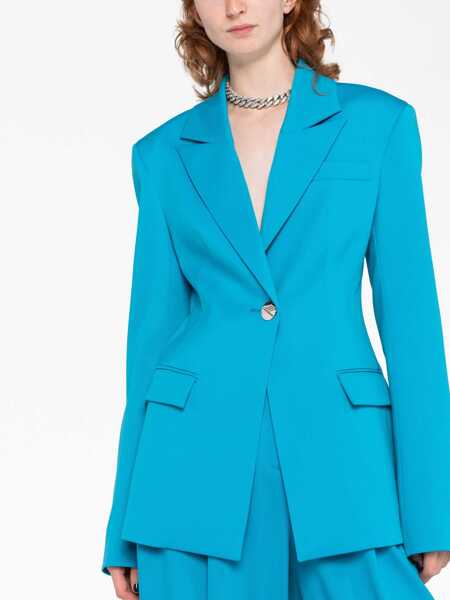 Sacouri THE ATTICO Blazer Blue BLUE Femei (BM 10157606) 5