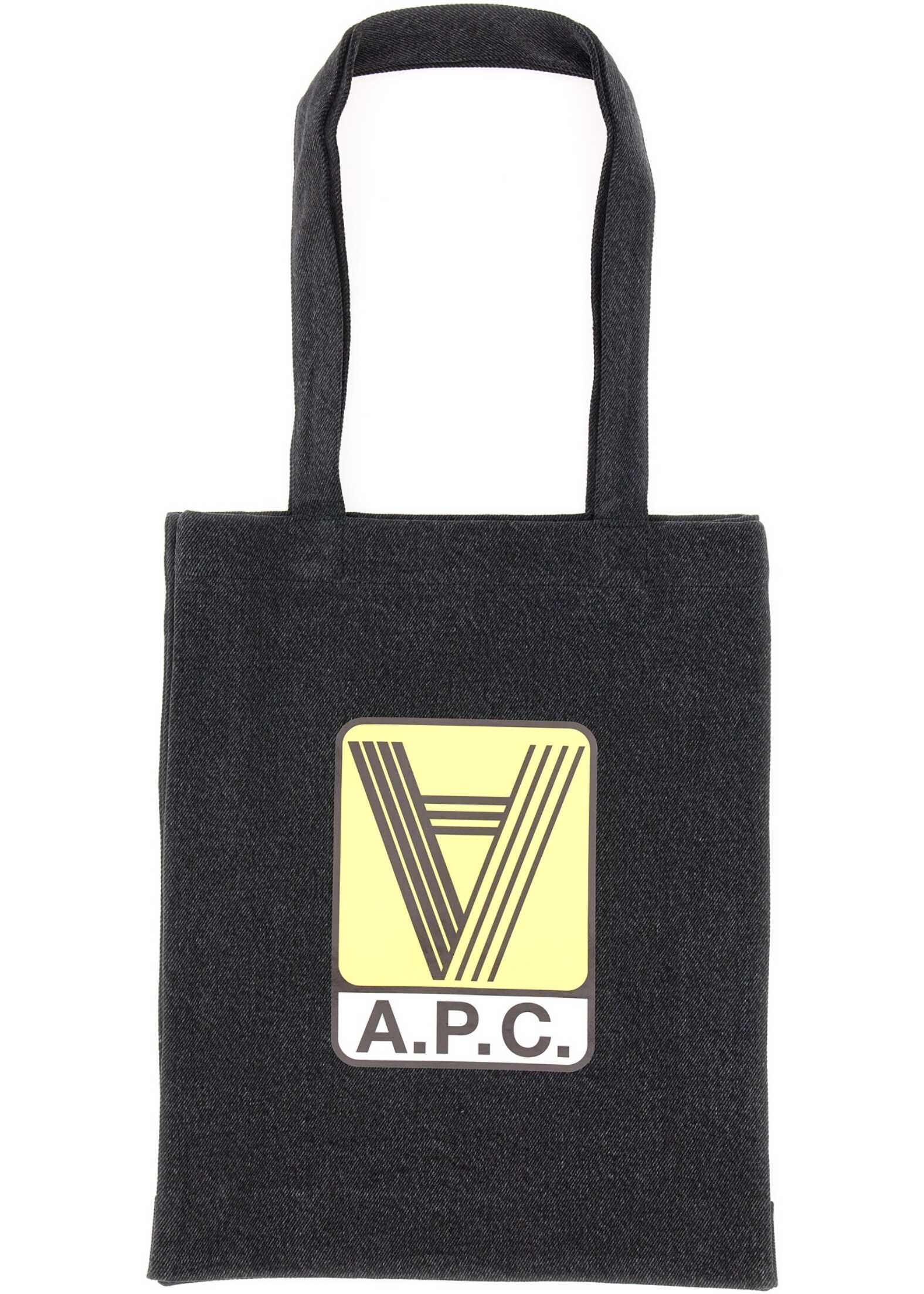 A.P.C. Tote Bag Lou BLACK