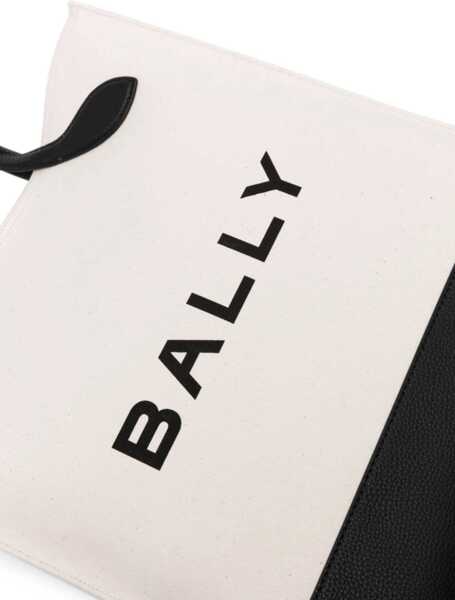 Genti de umar Bally Tote Bag Bar Keep On WHITE Femei (BM 10158101) 4