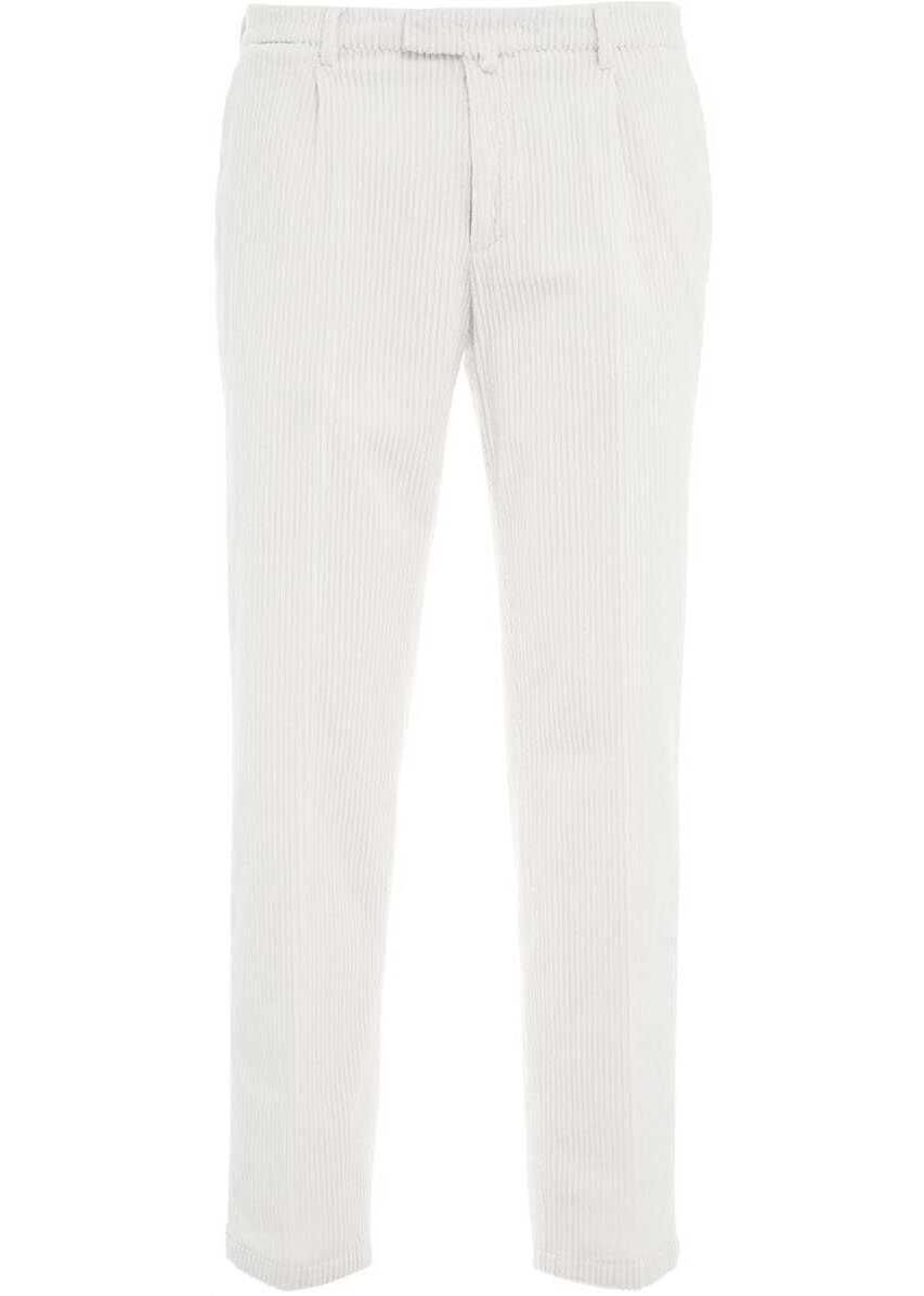 Briglia Corduroy pants White