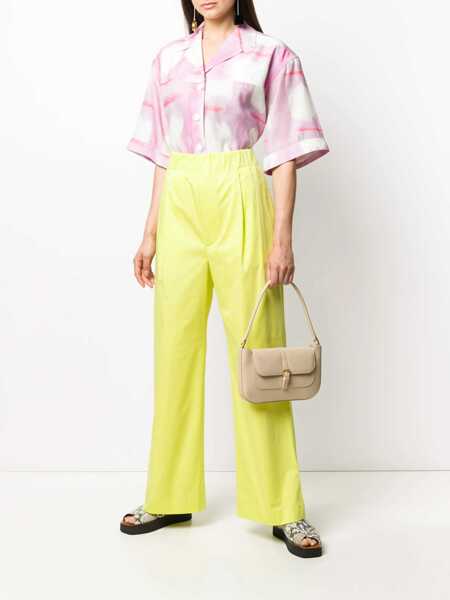 Pantaloni casual JEJIA Wide Trousers YELLOW Femei (BM 10167209) 2
