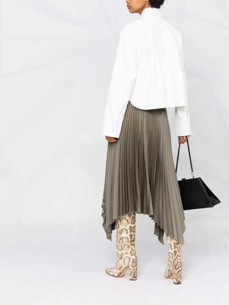 Sacouri office JEJIA Aly Baby Shirt Jacket WHITE Femei (BM 10167260) 4