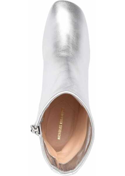 Cizme scurte NICHOLAS KIRKWOOD 55Jj Crystal Boots SILVER Femei (BM 10167272) 4