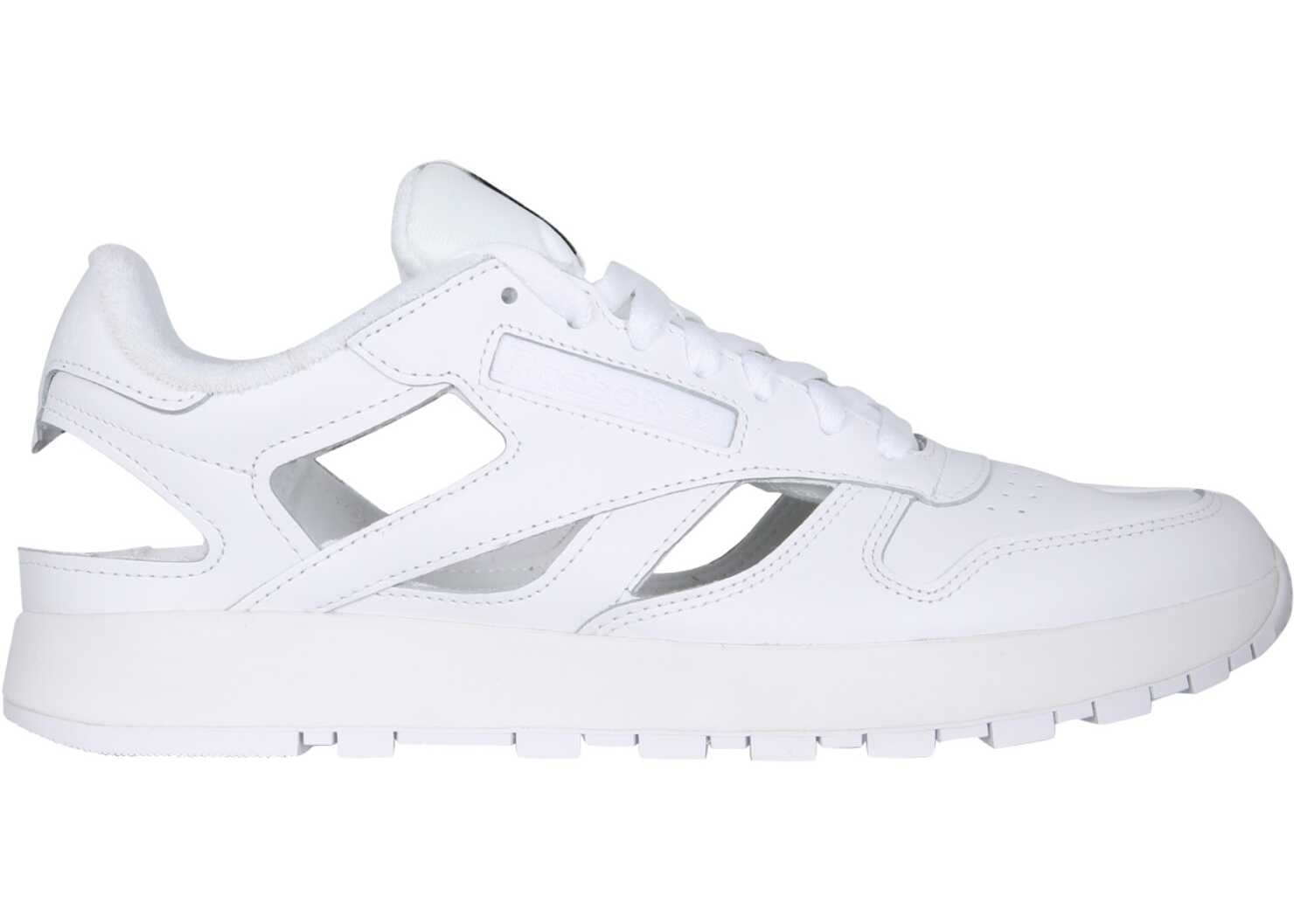 MAISON MARGIELA X REEBOK Leather Sneaker WHITE