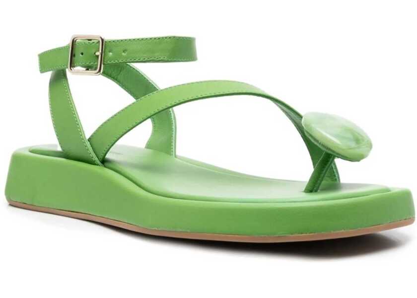 Sandale GIA BORGHINI Rosie 18 Gia/Rhw Sandals GREEN Femei (BM 10167431) 2