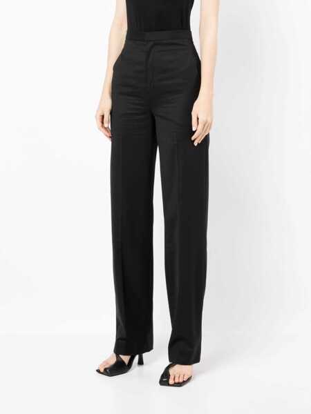 Pantaloni casual ANOUKI Straight Leg Pants BLACK Femei (BM 10167569) 3