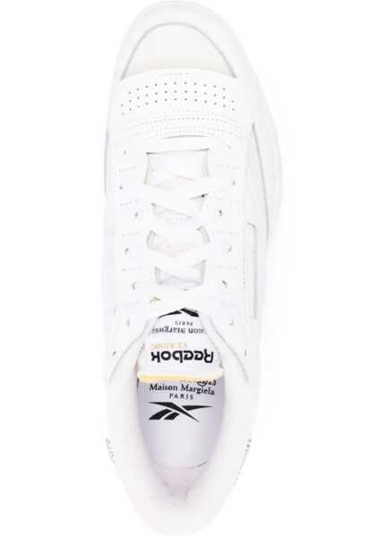 Sneakers MAISON MARGIELA X REEBOK Club C 85 Sneaker WHITE Barbati (BM 10167626) 4