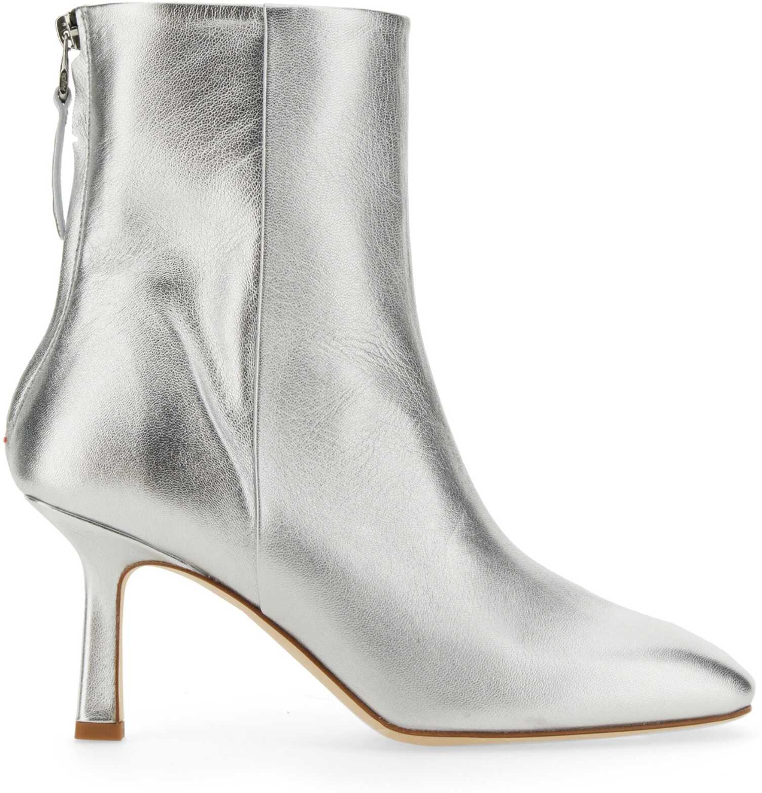 AEYDE Lola Boots SILVER