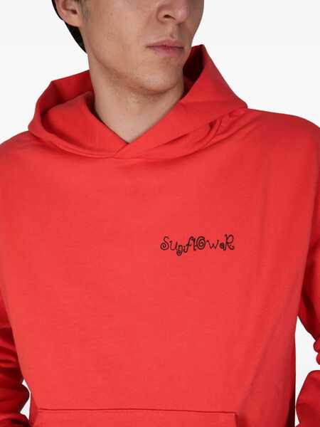 Bluze de trening SUNFLOWER Sweatshirt With Logo Embroidery RED Barbati (BM 10167839) 4