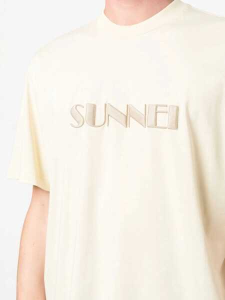 Tricouri SUNNEI Crewneck T-Shirt BEIGE Femei (BM 10167854) 5