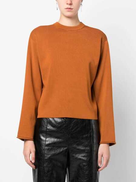 Pulovere casual PROENZA SCHOULER WHITE LABEL Silk Blend Knit ORANGE Femei (BM 10167956) 3