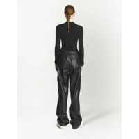Imbracaminte PROENZA SCHOULER WHITE LABEL Dama - Pulovere casual PROENZA SCHOULER WHITE LABEL Matte Crepe Top BLACK Femei (BM 10167959) - B-mall.ro