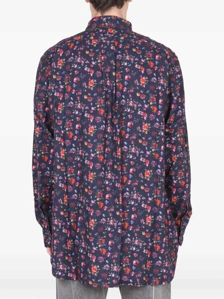 Camasi casual ENGINEERED GARMENTS Oversize Fit Shirt BLUE Barbati (BM 10167989) 3