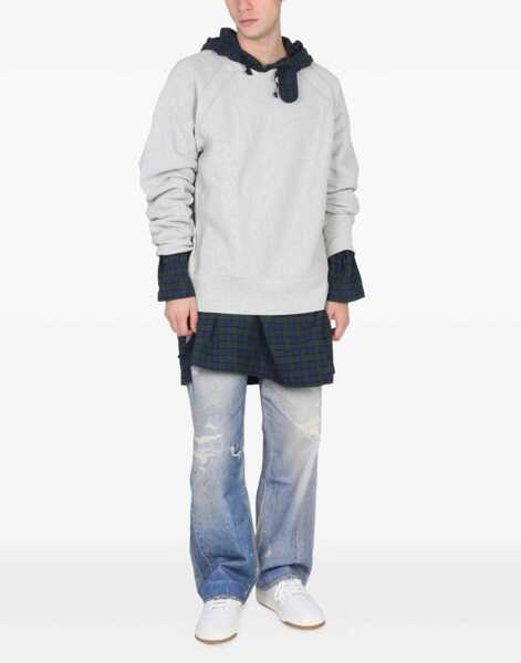 Bluze de trening ENGINEERED GARMENTS Crewneck Sweatshirt GREY Barbati (BM 10167995) 2