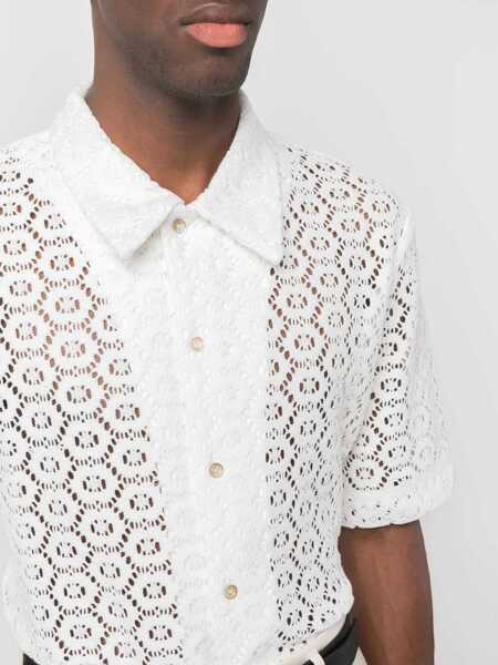 Camasi casual SFR Noam Shirt IVORY Barbati (BM 10168175) 5