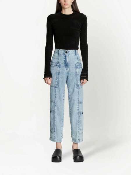 Blugi skinny PROENZA SCHOULER WHITE LABEL Jeans In Denim AZURE Femei (BM 10168253) 2