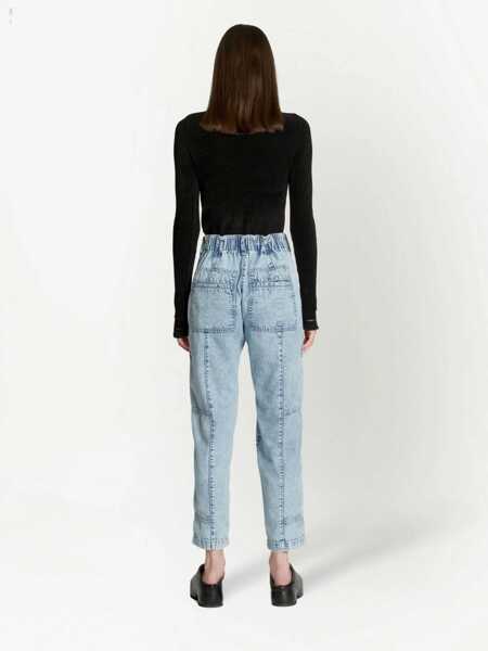 Blugi skinny PROENZA SCHOULER WHITE LABEL Jeans In Denim AZURE Femei (BM 10168253) 4