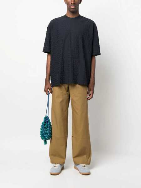 Tricouri SUNNEI Crewneck T-Shirt BLUE Barbati (BM 10168550) 2