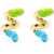 SUNNEI Double Fusillo Earring MULTICOLOUR