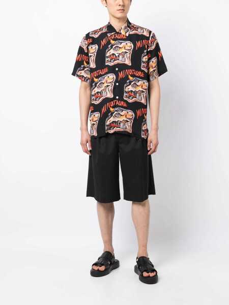 Camasi casual ENDLESS JOY Minotaure Shirt BLACK Barbati (BM 10168661) 2