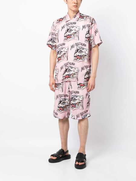 Camasi casual ENDLESS JOY Minotaure Shirt PINK Barbati (BM 10168664) 2