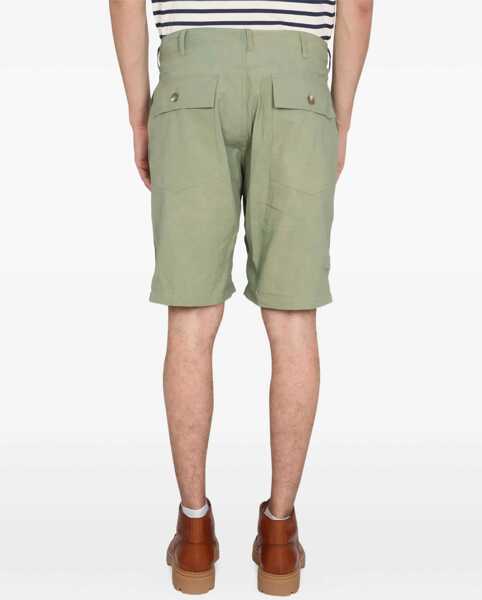 Pantaloni scurti ENGINEERED GARMENTS Bermuda Fatigue GREEN Barbati (BM 10168703) 4