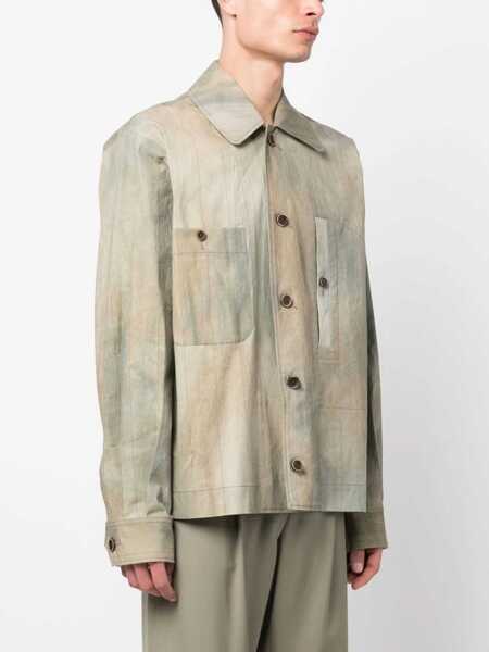 Camasi casual UMA WANG Juror Jacket BEIGE Barbati (BM 10168763) 3