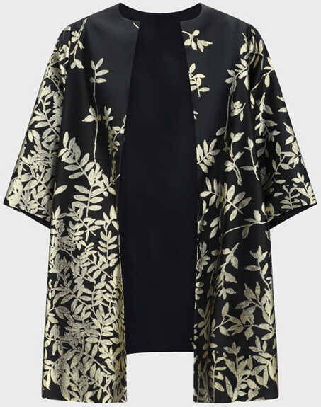 ALBENA GATEVA Isabella Jacket BLACK/GOLD