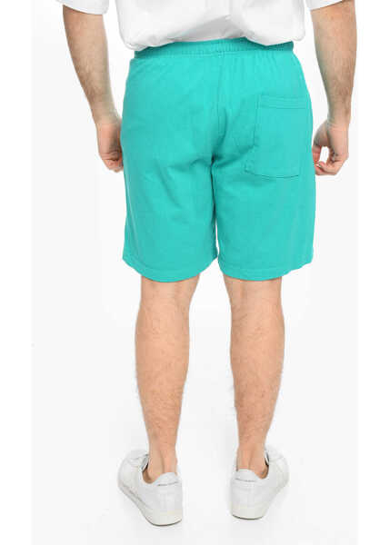 Pantaloni scurti SPORTY & RICH 3-Pocket Cotton Shorts Light Blue Barbati (BM 10174664) 2