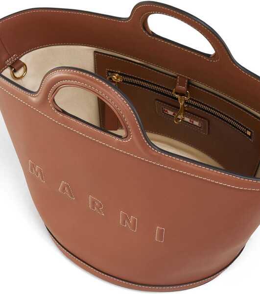 Genti de mana Marni Tropicalia Small Bag BROWN Femei (BM 10175390) 5