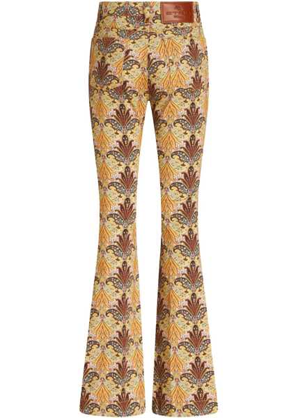 Blugi skinny ETRO Paisley Print Jeans MULTICOLOUR Femei (BM 10176314) 2