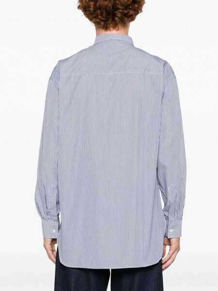 Camasi casual Family First Shirt With Logo BLUE Barbati (BM 10176338) 4