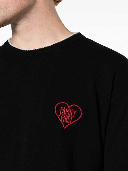 Pulovere casual Family First Jersey With Logo BLACK Barbati (BM 10176350) 5