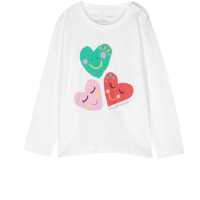 Tricouri Stella McCartney T-Shirt Ml Hearts