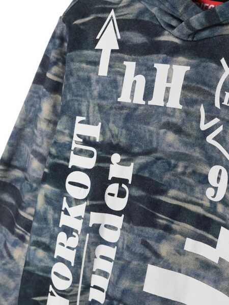 Bluze de trening Diesel Hoodie Prints MULTICOLOUR Baieti (BM 10176383) 3