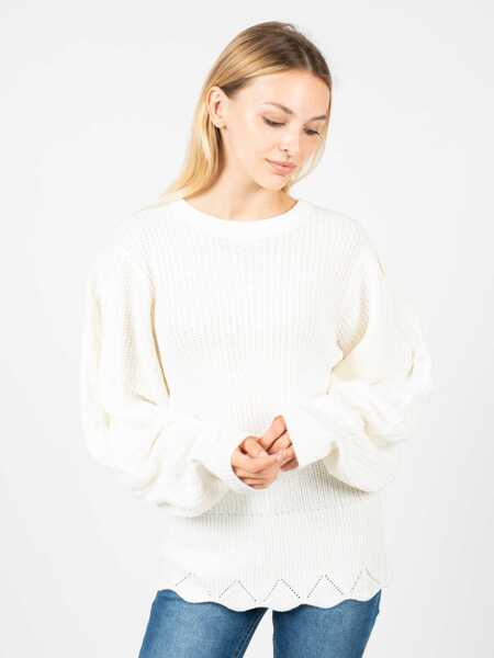 Tricouri Silvian Heach Joconde PGA22111 Kremowy Femei (BM 10177370) 3