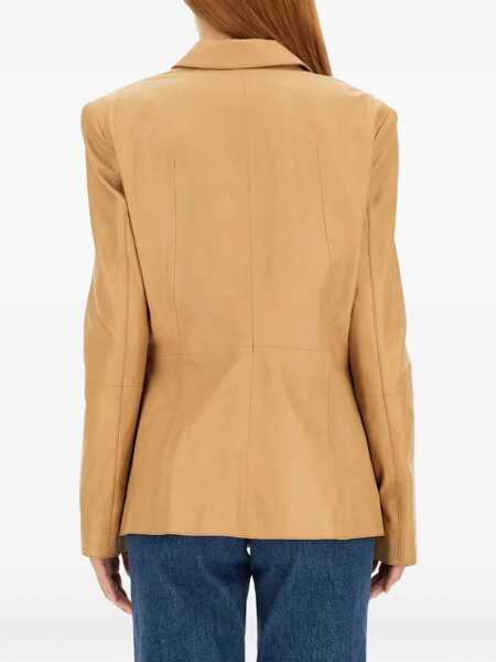 Sacouri office Bully Single-Breasted Jacket BROWN Femei (BM 10177460) 2