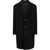 Alexander McQueen Single-Breasted Coat BLACK