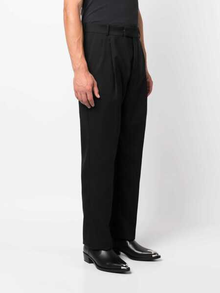 Pantaloni casual Alexander McQueen Wool Pants BLACK Barbati (BM 10177544) 3