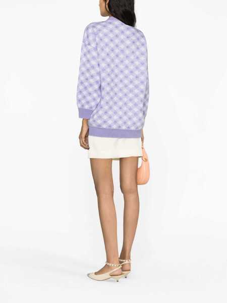 Cardigane Alessandra Rich V-Neck Cardigan LILAC Femei (BM 10177595) 3