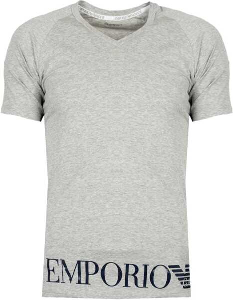 Tricouri Emporio Armani V-Neck 111760 Szary melan Femei (BM 10177673) 5