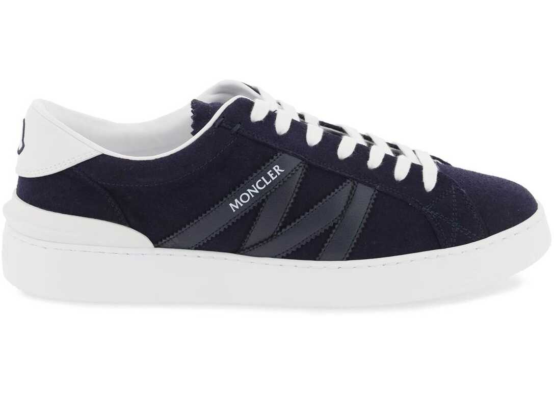 Moncler Basic \'Monaco M\' Sneakers DARK BLUE