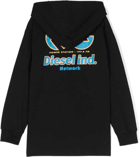 Bluze de trening Diesel Over Hoodie BLACK Baieti (BM 10180715) 2