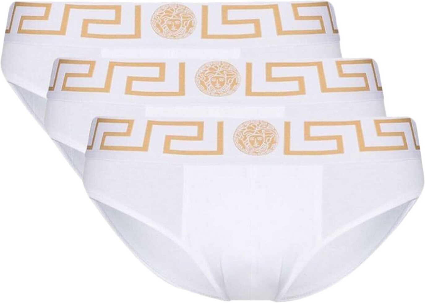 Versace Three-Panties Confection WHITE