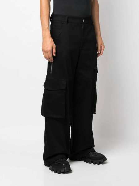 Pantaloni casual GCDS Ultracargo Pants BLACK Barbati (BM 10181243) 3