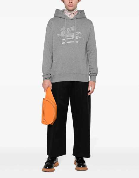 Bluze de trening ETRO Pegasus Sweatshirt GREY Barbati (BM 10181315) 2
