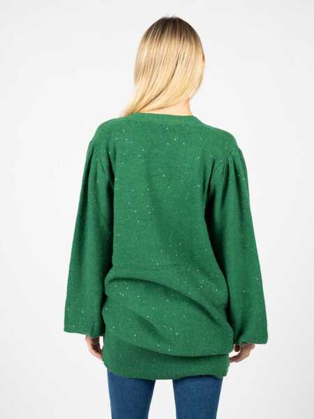 Tricouri Silvian Heach Aberdeen PGA22080CD Zielony Femei (BM 10181738) 4