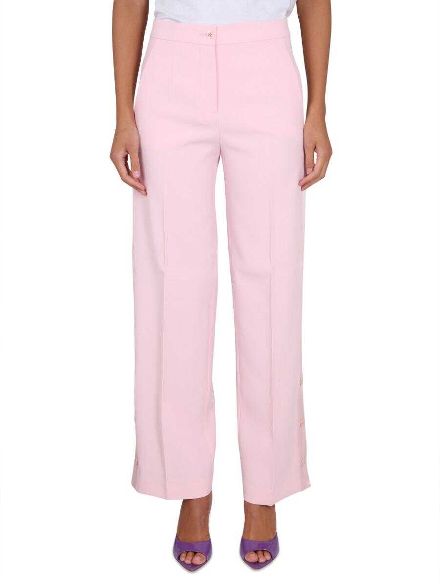 LOVE Moschino BOUTIQUE MOSCHINO PANTS WITH BUTTONS PINK