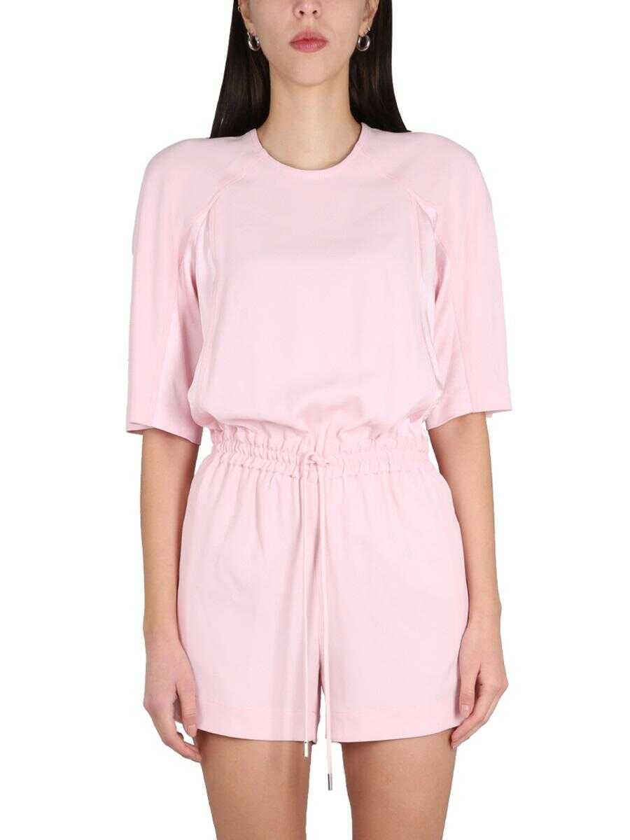 LOVE Moschino BOUTIQUE MOSCHINO SPORT CHIC JUMPSUIT PINK