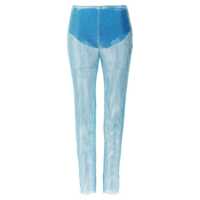 Pantaloni scurti Giuseppe Di Morabito Sequin Mesh Pants Femei